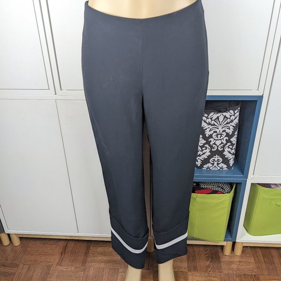 Giorgio Armani Black Label Silk Trousers
